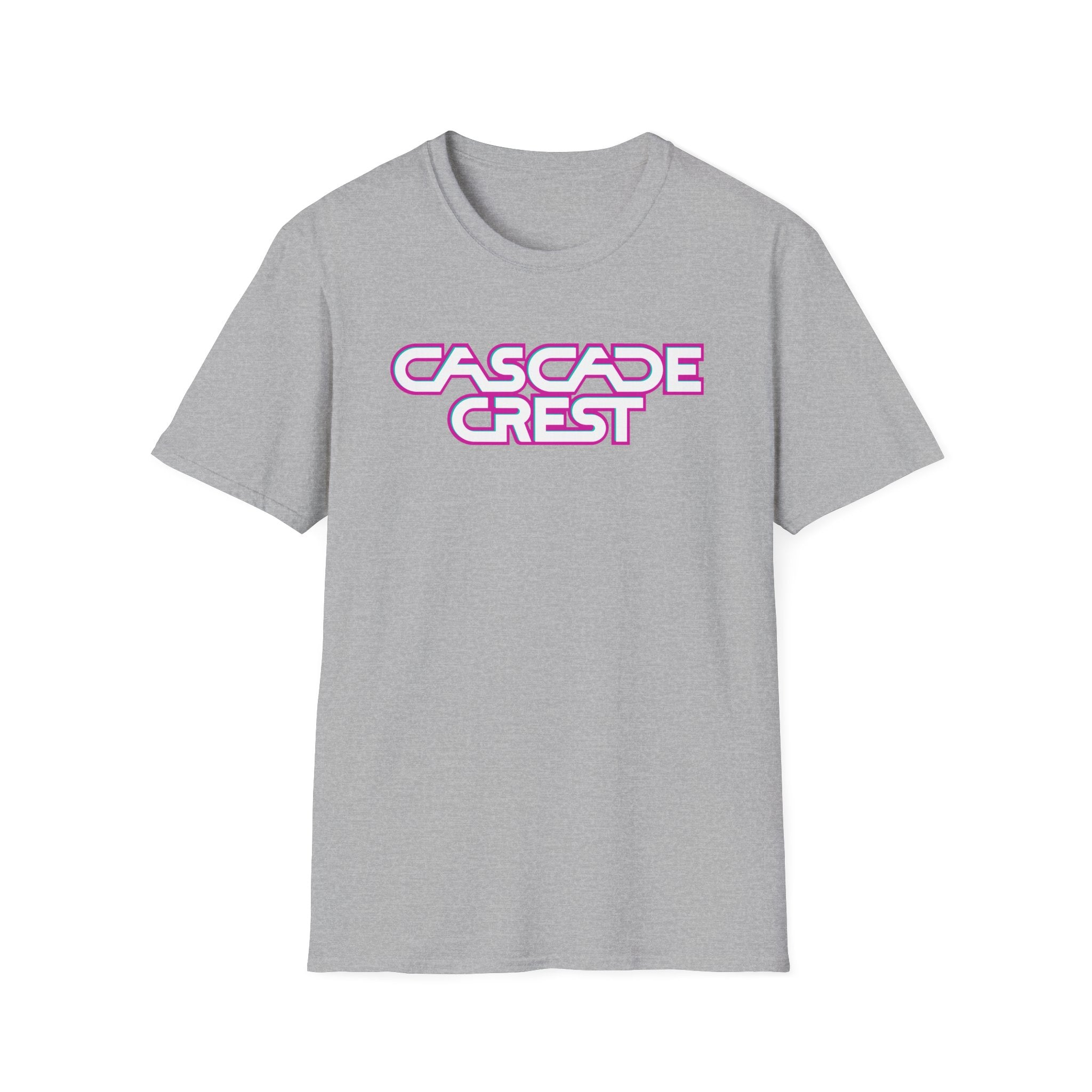 Cascade Crest Text Logo Tee