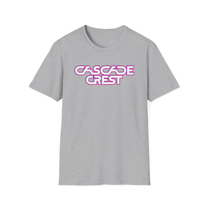 Cascade Crest Text Logo Tee