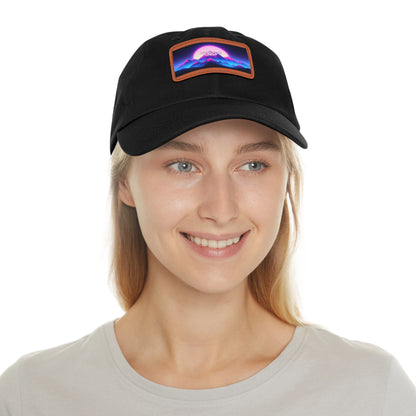 Cascade Crest Neon Mountains Cap