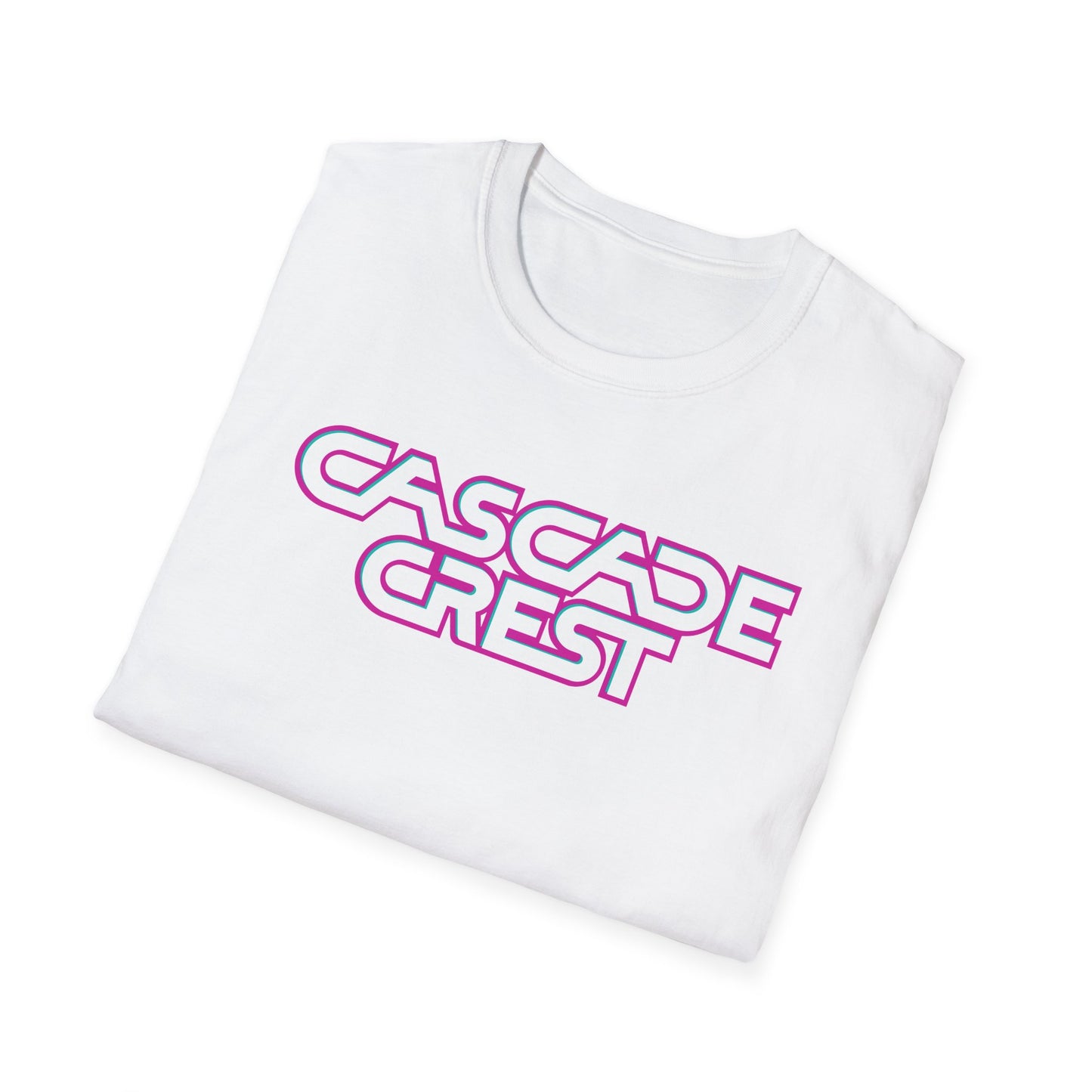 Cascade Crest Text Logo Tee