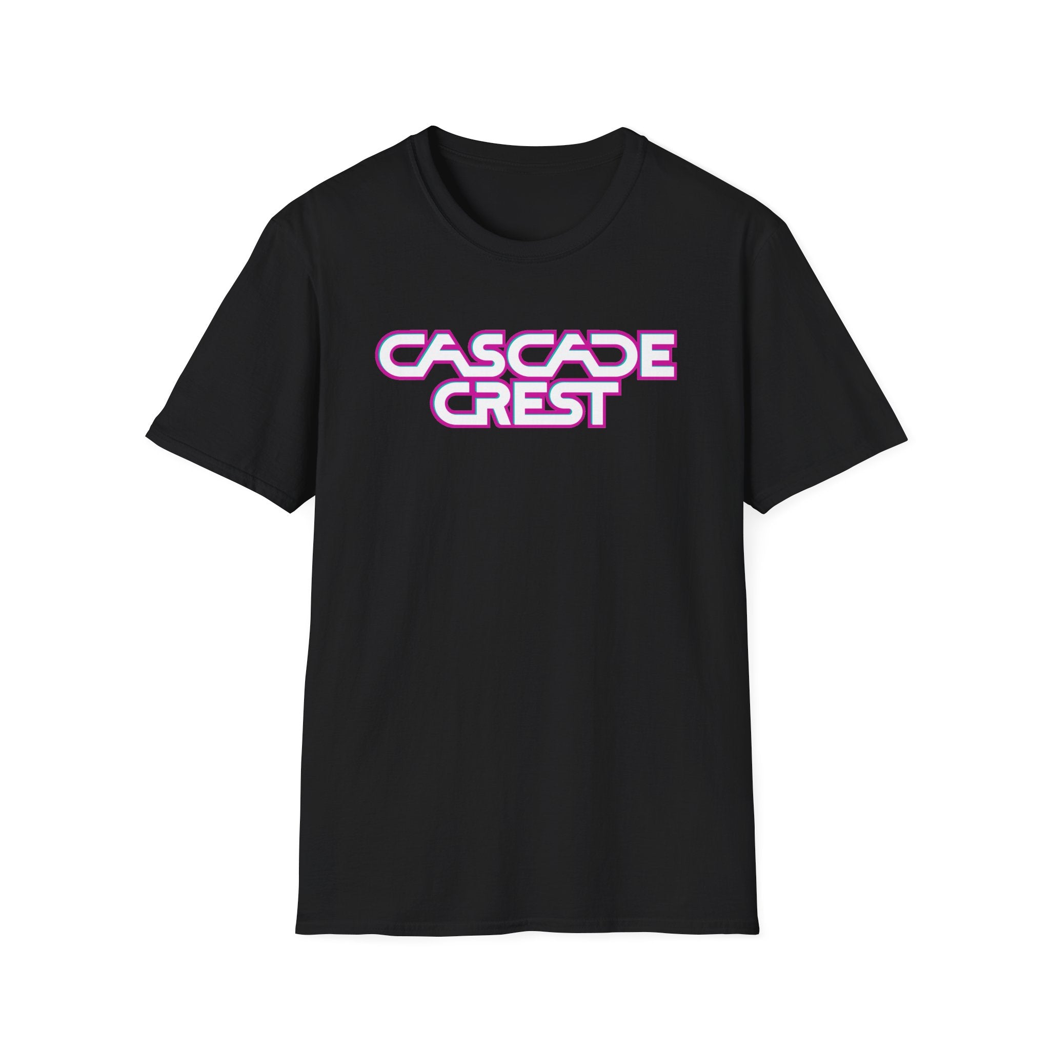 Cascade Crest Text Logo Tee