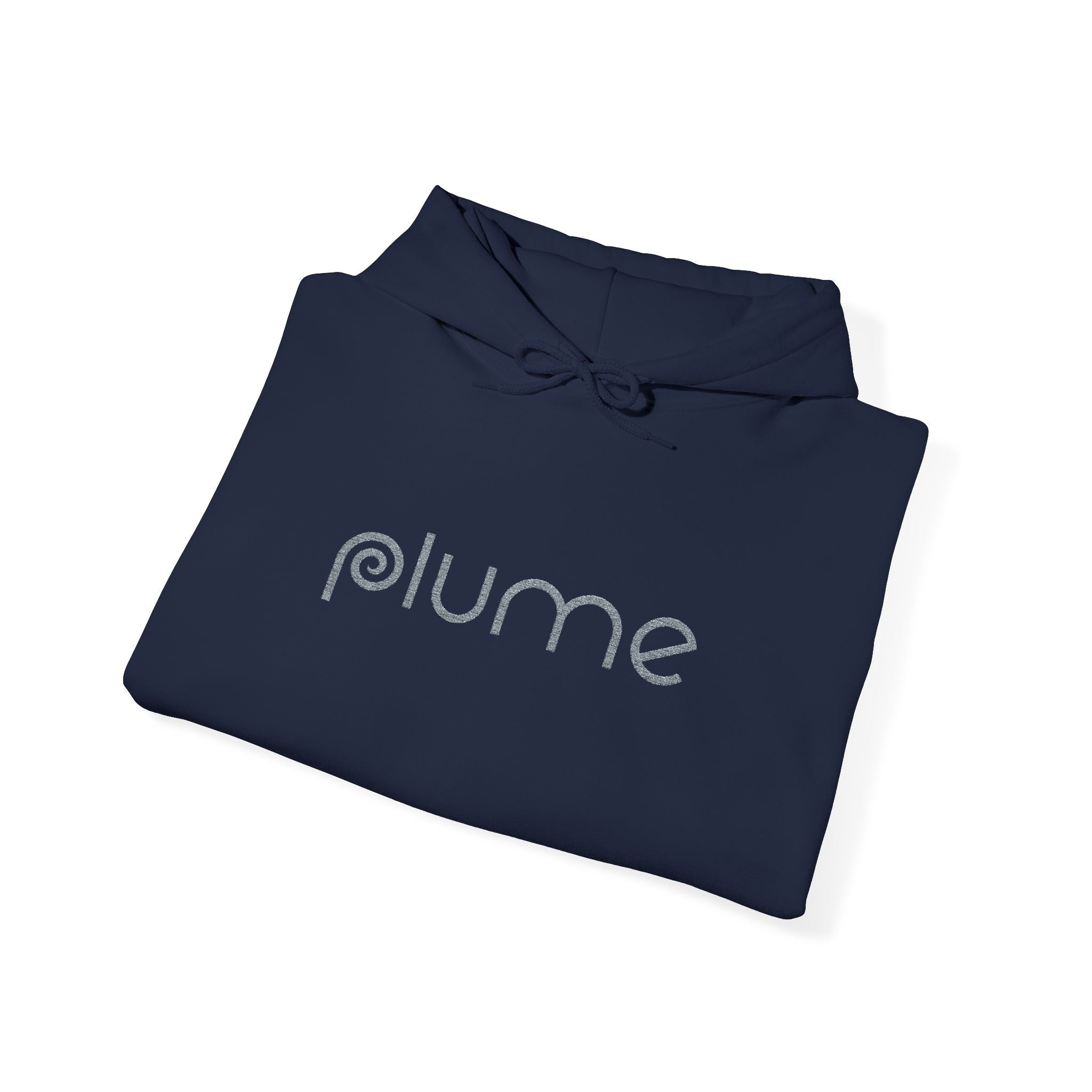 Plume Embroidered Logo Hoodie