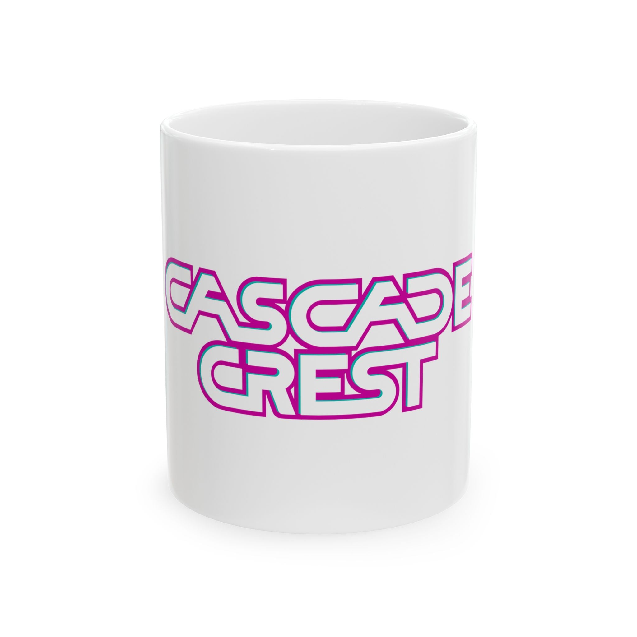 Cascade Crest Ceramic Mug 11oz