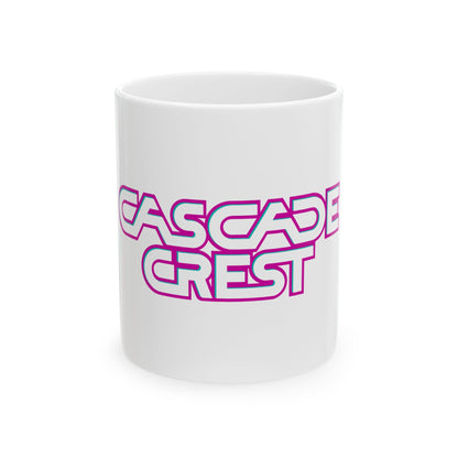 Cascade Crest Ceramic Mug 11oz