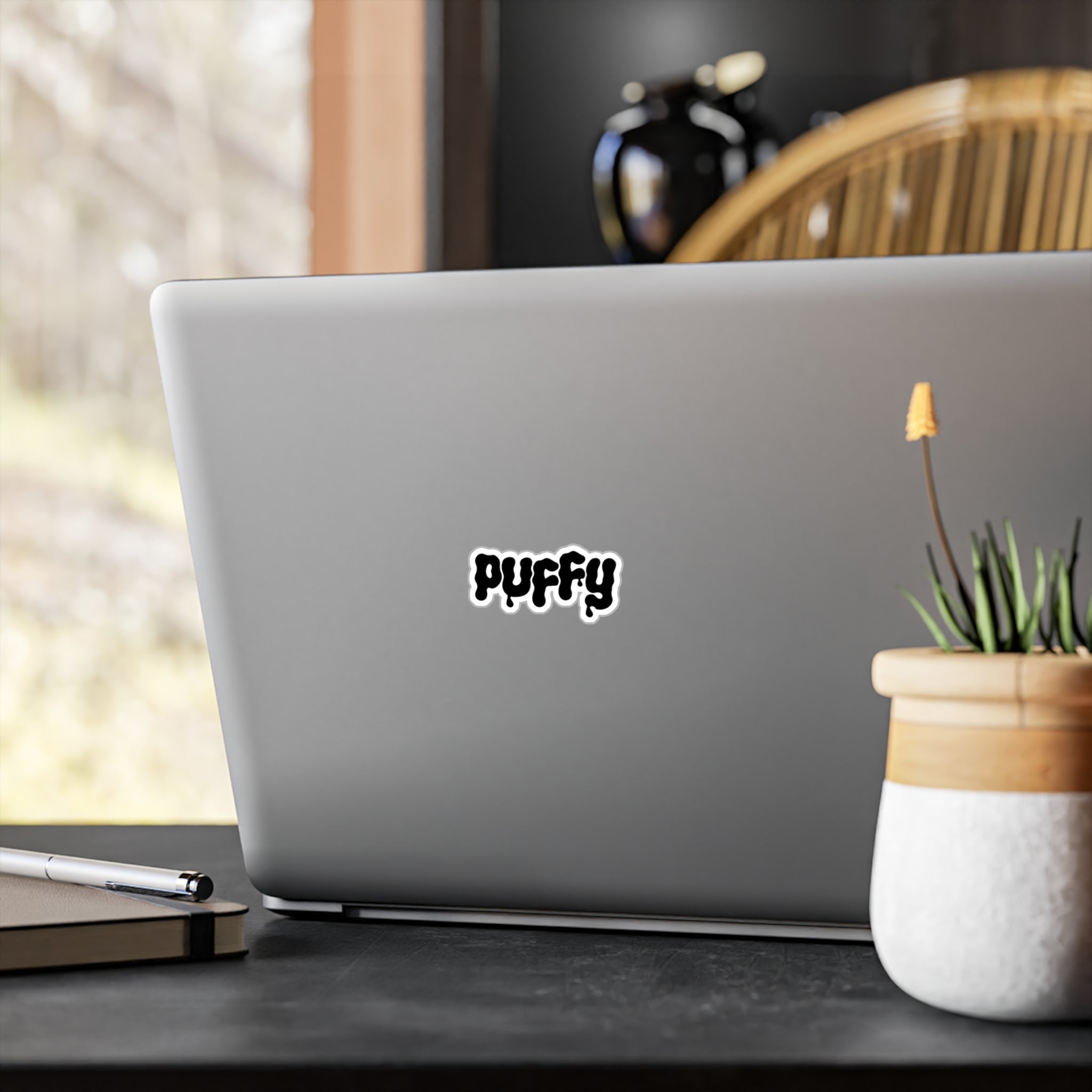 PUFFY Text Logo Sticker