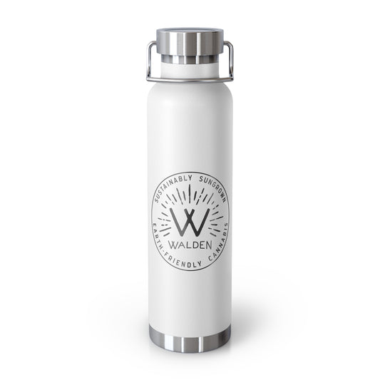 Walden Logo Copper Vacuum Insulated Bottle, 22oz