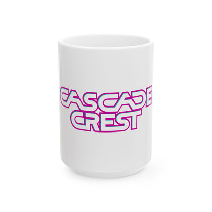 Cascade Crest Ceramic Mug 11oz