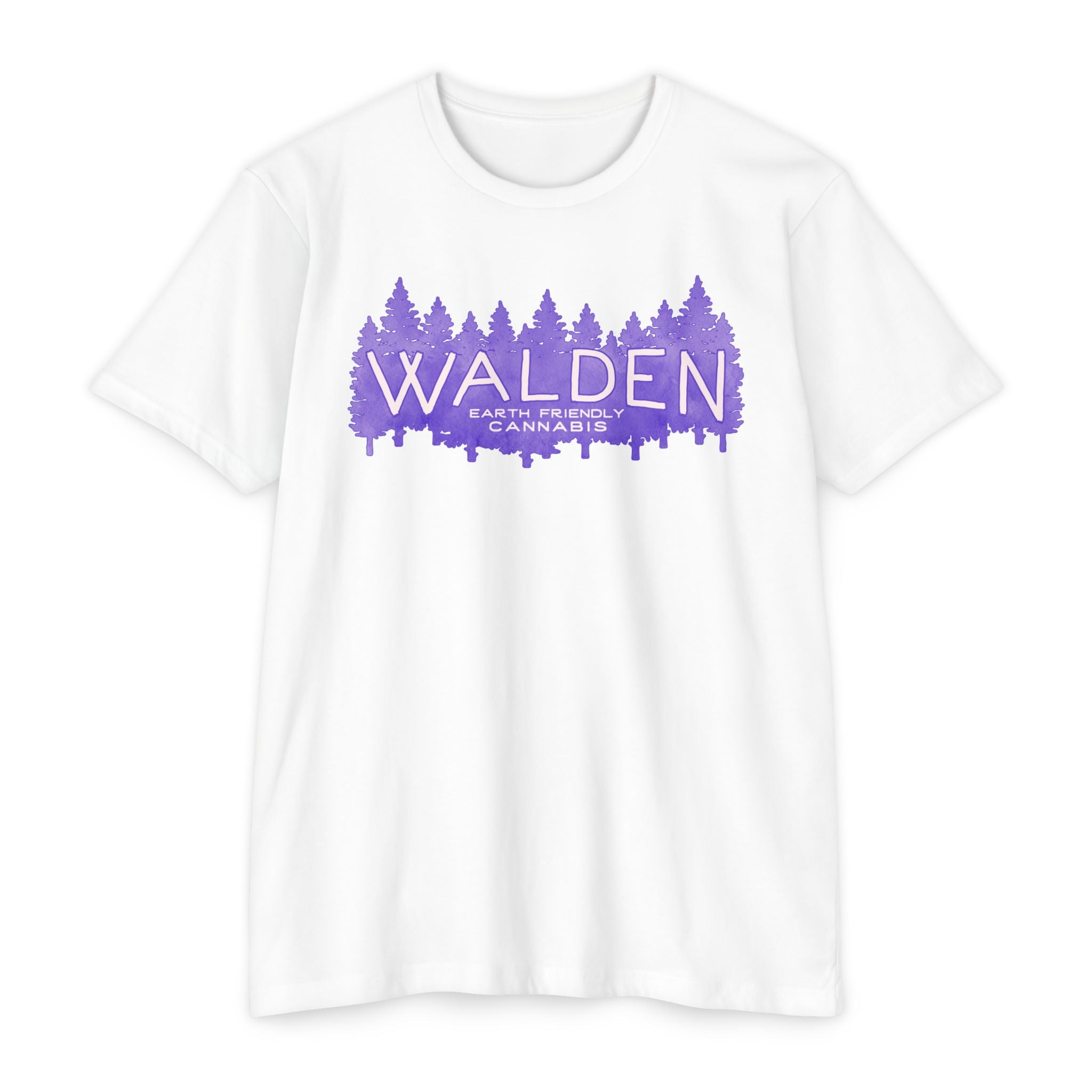 Walden Forest Cannabis T-Shirt — Retro Nature Graphic Tee