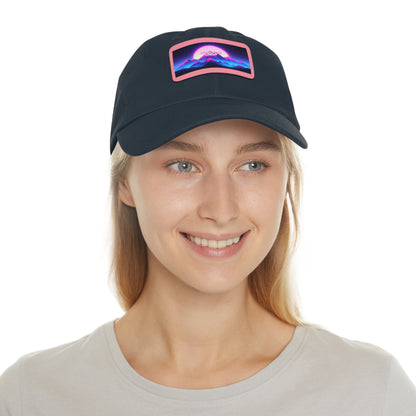 Cascade Crest Neon Mountains Cap